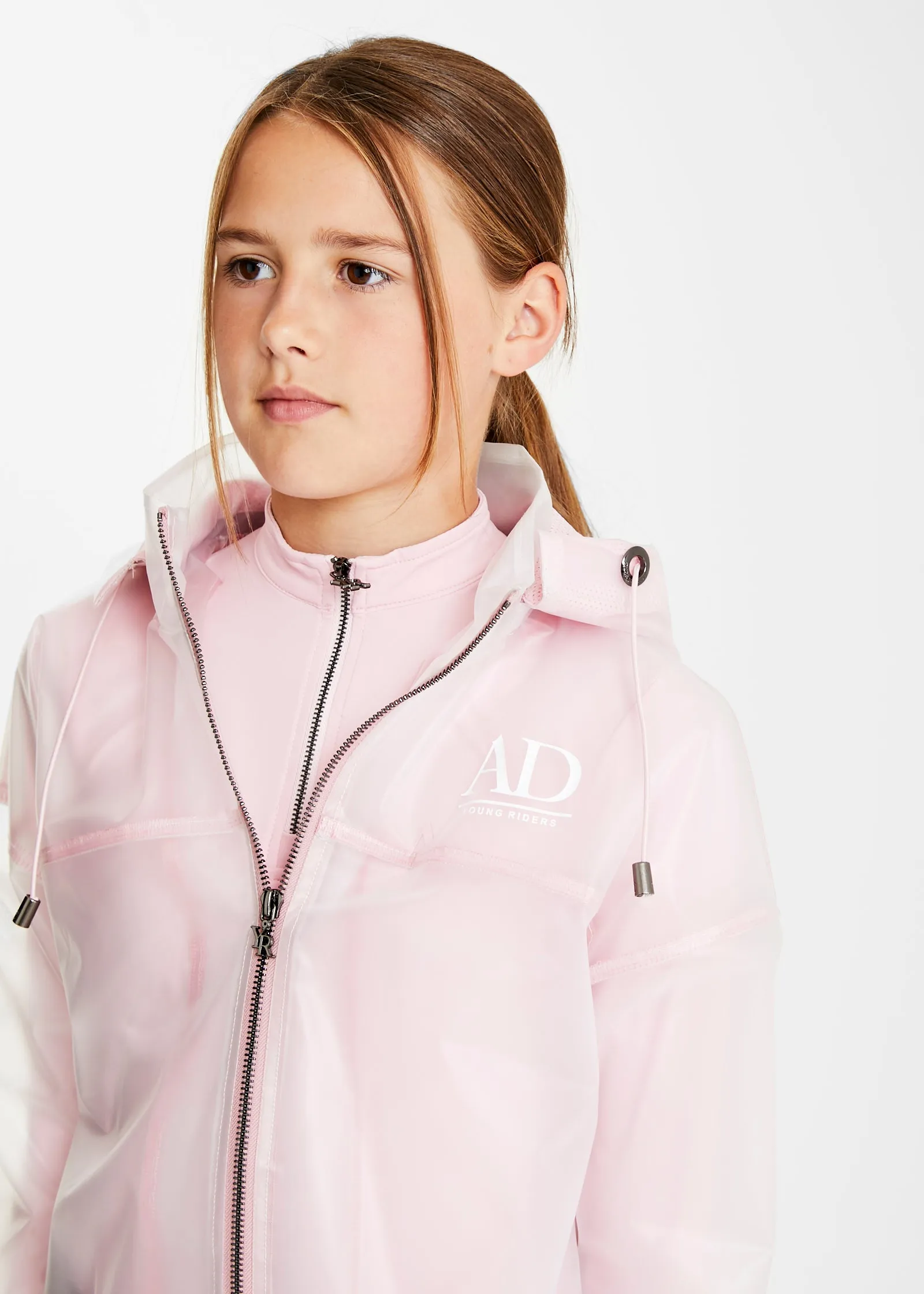 Young Riders Pink Rain Jacket